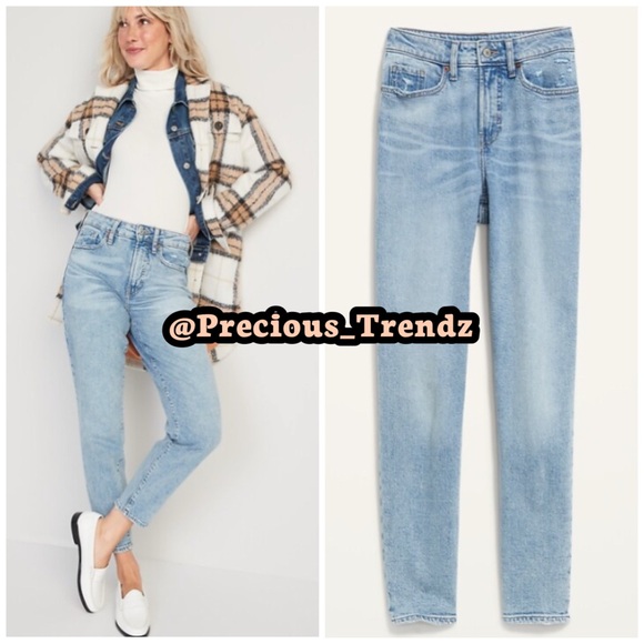 Old Navy Denim - High-Waisted O.G. Straight Jeans Plus Size 22